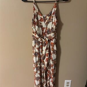 Free People Tropical Jumpsuit